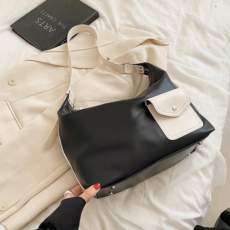 Women Elegant Underarm Bags New Summer PU Leather All-match Women Messenger Bag Korean Style Casual Shoulder Bag