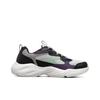 Skechers Stamina Сетчатая Синтетическая Кожа Удобные Универсальные Ретро Низкие Папины Кроссовки Мужские Кеды Белый Фиолетовый Черный 894004-MULT