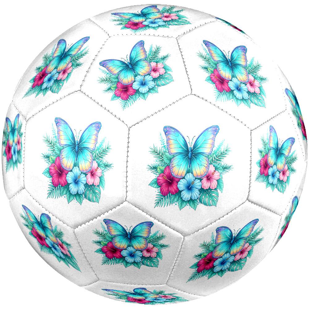 Floral Butterfly Size 5 Soccer Ball Machinestitched Indooroutdoor Training And Matches Perfect Commemorative Gift For Soccer Lovers Luxury Gift For