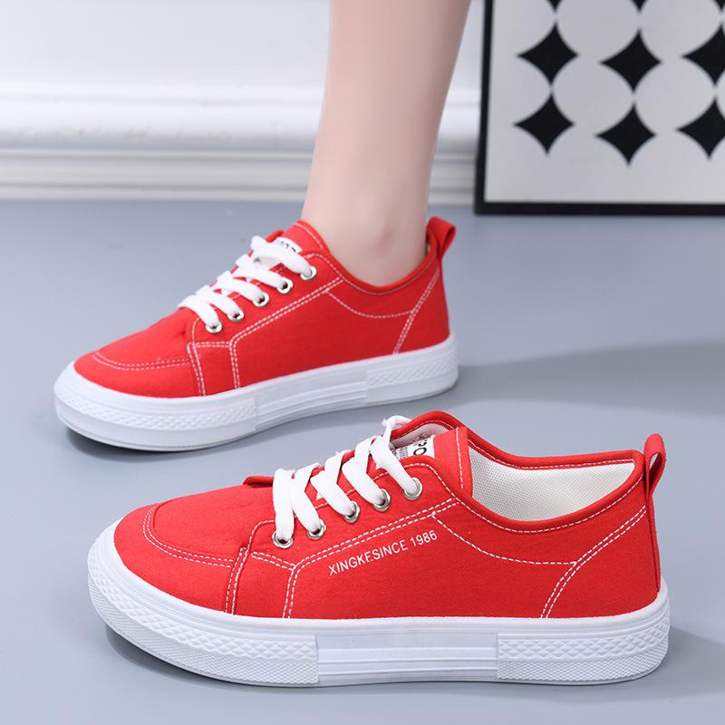 Женские парусиновые кроссовки на платформе Comfort Play Дышащие кроссовки Повседневные легкие теннисные туфли Шнуровка Прогулочные туфли для женщин Слипоны из парусины