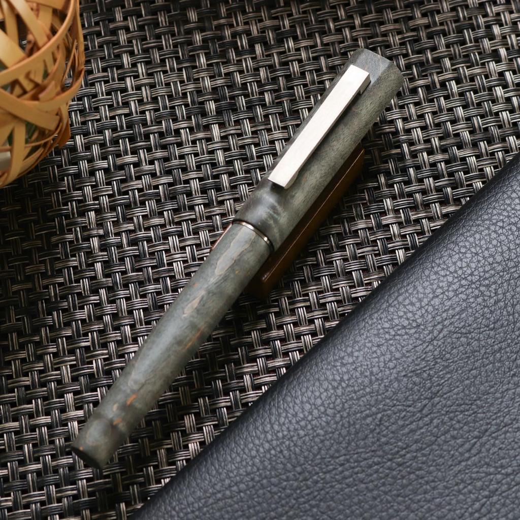 WANCHER Olympus Titan Nocturne Grey Fountain Pen Extra (EF Fine)