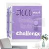 Mini Money Saving Binder PVC Envelope Savings Challenge for Budgeting Planner