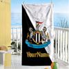 Newcastle Customizable Name Beach Towel Quick-Dry Soft Microfiber