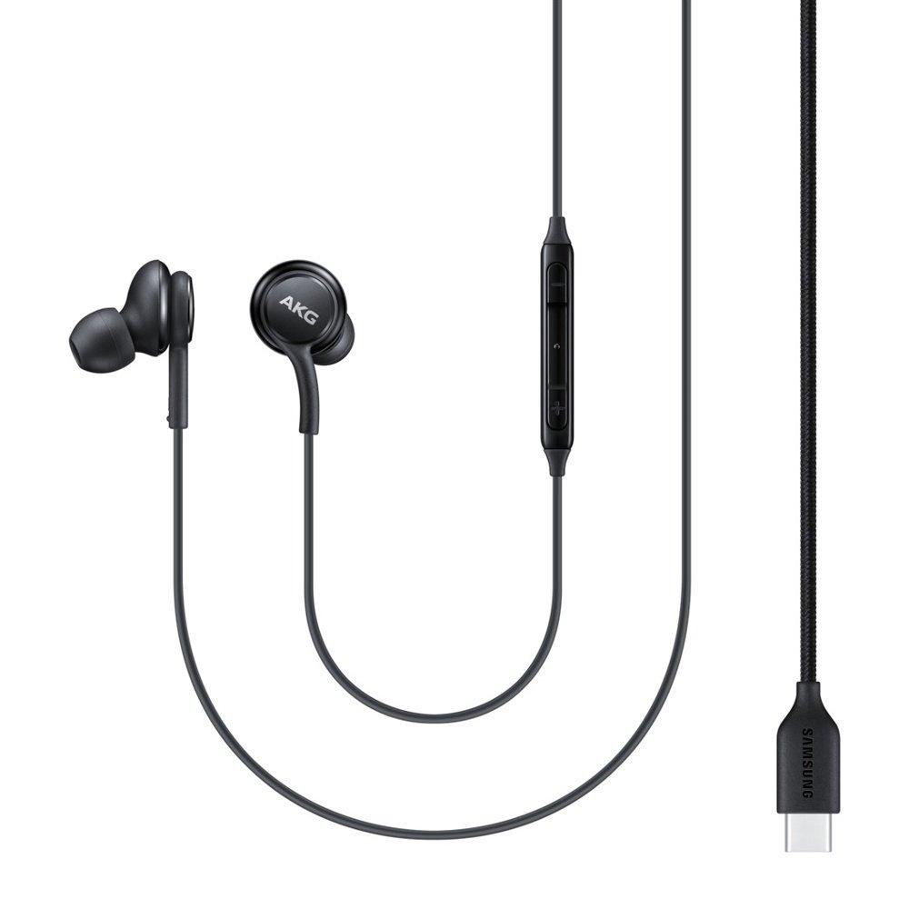 AKG Wired In-Ear Headphones, USBC Connector, Black