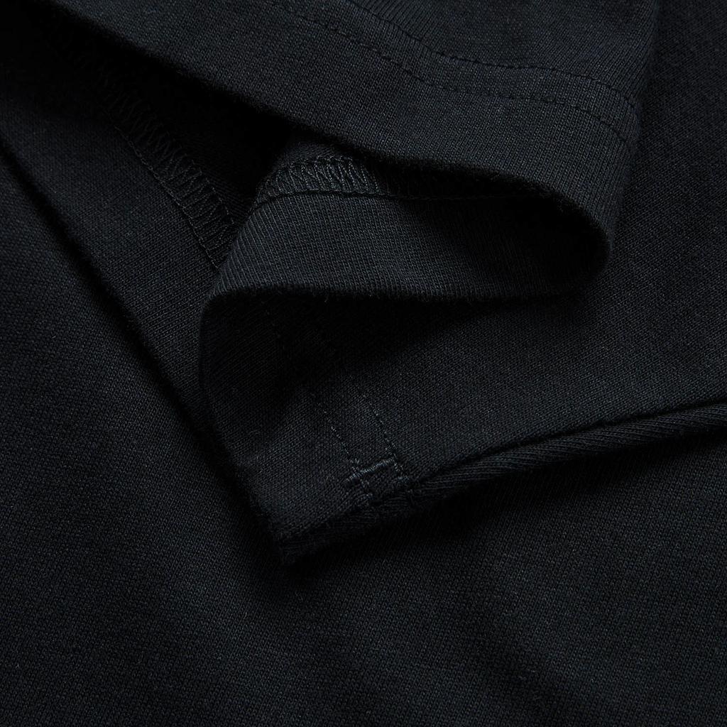 Li Ning Letter Print Versatile Round Neck Short Sleeve Casual Sports Suit Unisex Suits Black AHSVD61-2+YAPV001-1