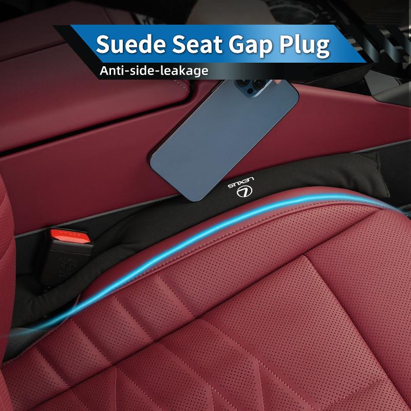 BJYL6 Interior Stickers Car Seat Gap Filler Strip Leather Side Seam Anti-Leak Plug Accessories For Lexus UX250h RX450h CT200h RX400h N