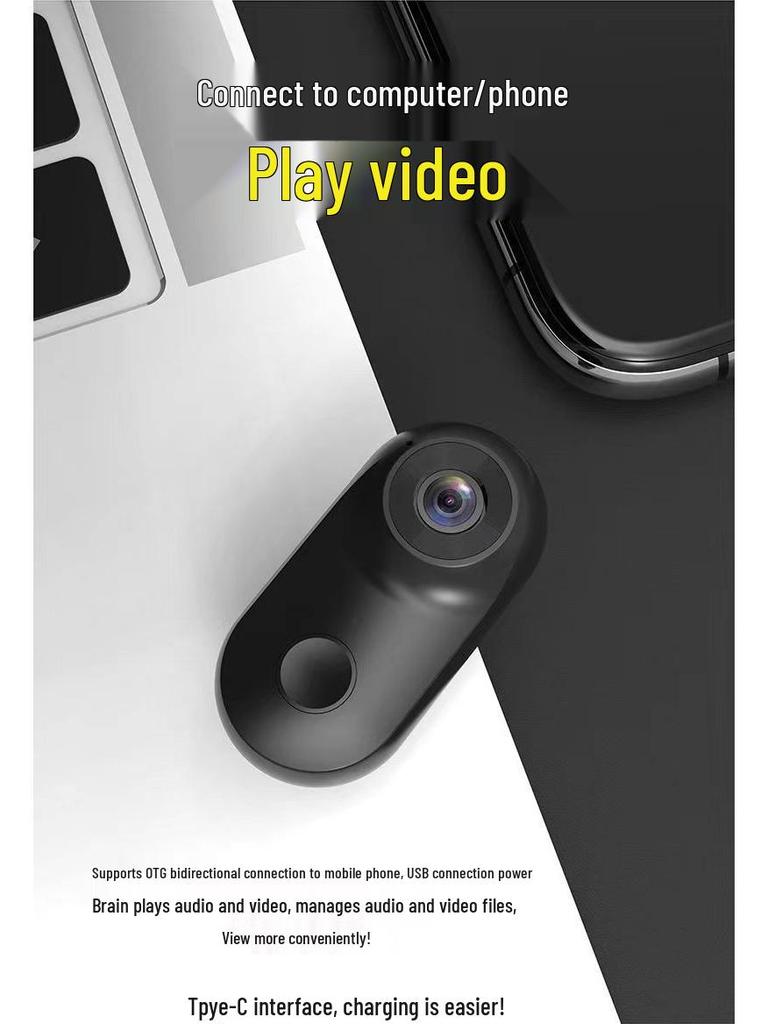 Магнитная камера для большого пальца 360°: Обновленный WiFi Спортивный, Домашний питомец и Дорожный видеорегистратор