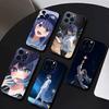 Чехол для телефона с аниме Oshi-no Ko для iPhone 17, 16, 15, 14, 13, 12 Plus, Max, мягкий силиконовый, черный