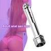 Anal Stimulator Adult Toy Safe Alloy Waterproof Aluminum Plug Butt Cleaner Bulb Personal Use