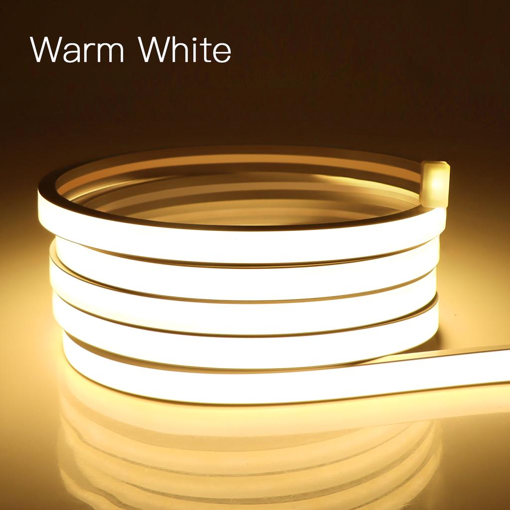 Ультраяркая светодиодная лента COB 24 В с датчиком движения PIR, 320 светодиодов/м, водонепроницаемая неоновая лента, лампа 3000K, 4000K, 6000K