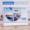 2026 International Shipping Desk Calendar, Customizable with Logo, Year of the Horse Special Edition.