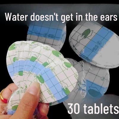 Водонепроницаемые ушные наклейки и наушники для взрослых и детей — идеально подходят для купания, мытья головы и плавания.