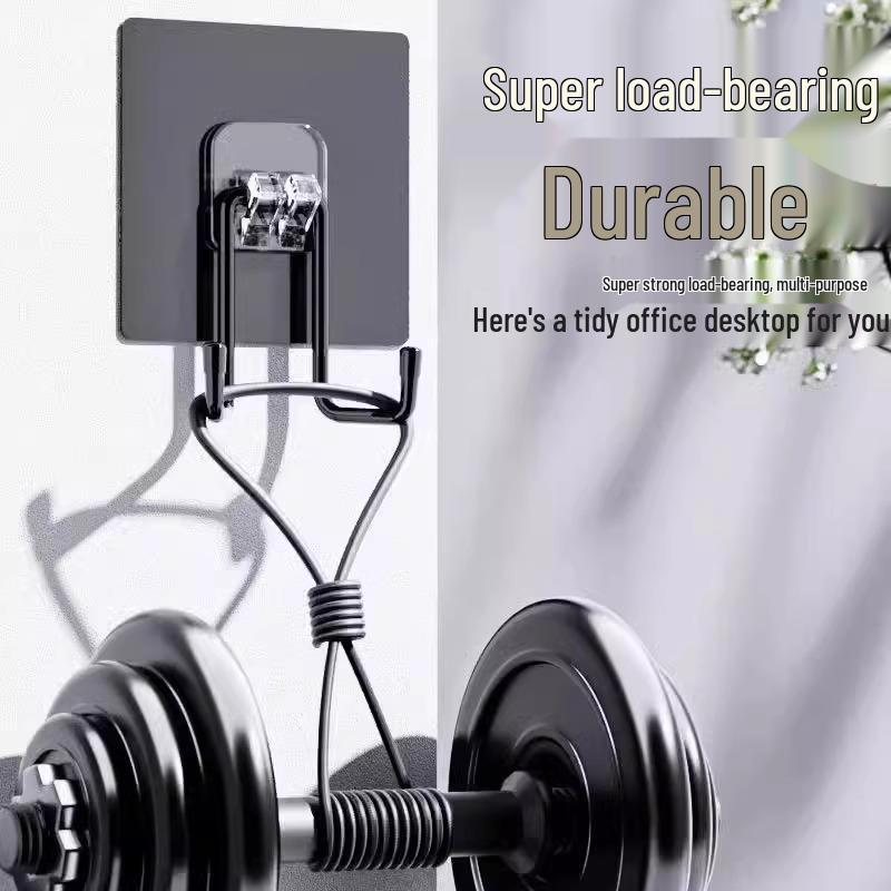 Punch-Free Headphone Wall Mount - Non-Slip Headset Hook for Dorms
