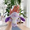 12cm Cartoon Doll Pendant PP Cotton Fully Filled Cute Alien Doll Plushie Ornament Soft Monsters Pendant Stuffed Animal Doll Toy Backpack Decor