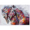 Полный 5D Diy Алмазная картина Радуга Лошадь Алмазная вышивка Наборы для вышивки крестом Домашний декор Подарок ручной работы