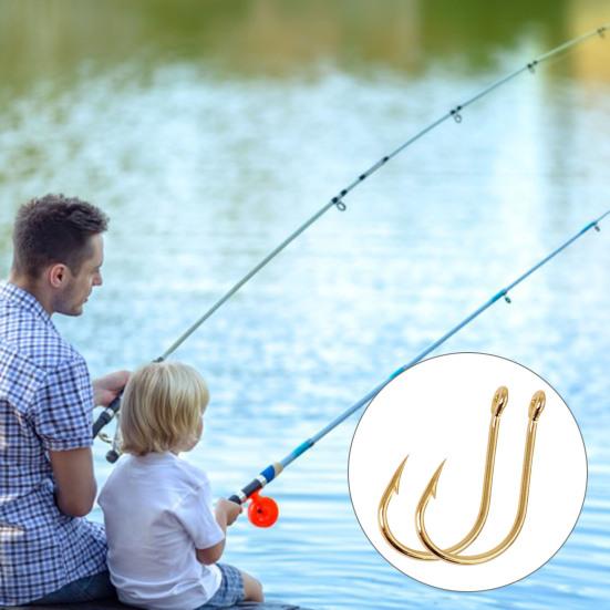 100 шт./кор. металлический рыболовный крючок 3-12# 10 размеров, прочный крючок с зазубринами для ловли пресноводного, соленого окуня, форели, судака, аксессуары для рыбалки