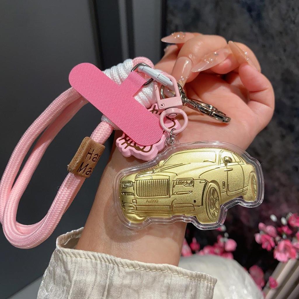 999 Pure Gold Hello Kitty Pendant & Keychain Charm