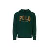 Polo Letter Hoodie Long Sleeve Sweatshirt Men Sweatshirt Green 710917886-004