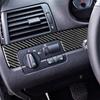 Real Carbon Fiber Car Accessories Driver Strip Cover Soft Sticker For BMW 3 Series E46 1998 1999 2000 2001 2002 2003 2004 2005
