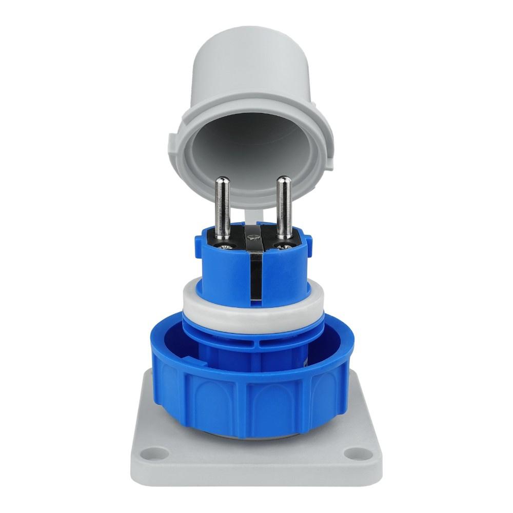 Wtyczka Hermetyczna Tablicowa Schuko 230V Ip68 8291