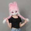Одежда Зверь кигуруми кролик голова животного готовое изделие Comic-Con Фурюи COS плюшевый плетеная голова животного квази-зверь коготь лапа зверя капюшон