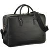 Large Capacity Business Bag Compatible with B4 2 Layer Saffiano Leather Width Black [KAKKOII] Files, Look, Freestanding, 42cm, Men's,