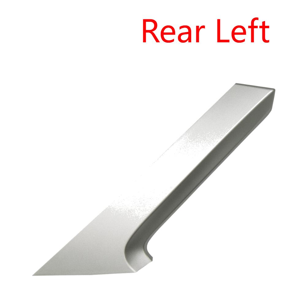 For Toyota Camry 2006-2011 Silver Car Inner Door Panel Handle Cover Door Interior Armrest Decorative Cover Auto Interior