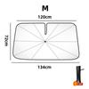 Newest Car Windshield Sunshade Umbrella with 360°Rotation Bendable Handle Front Window Sun shade UV Protection Heat Insulation