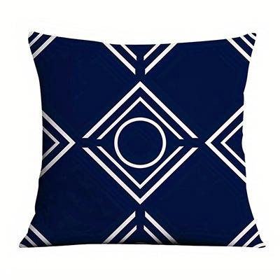 Home Decor Geometric & Floral Patterned Throw Pillow Covers Pattern Cushion Cover Suitable for Sofa Bedroom Car Pillow Cover
