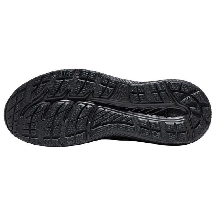 Asics Gel-Contend 7 Comfortable Fashion Fabric Synthetic Leather Shock Absorbing Durable Low-Top Casual Running Shoes Men Sneaker Black 1011B917-001