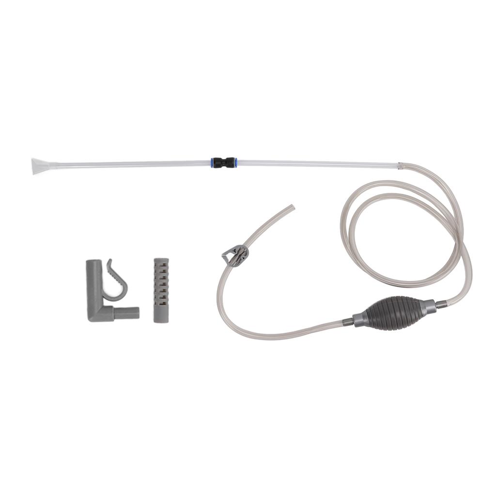Aquarium Siphon Cleaner Plastic Siphon Sand Remover with 3 Nozzles for Fish Tank Cleaning Water ChangeStandard Type