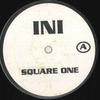 12-дюймовая пластинка INI Square One Think Twice OMD008 НЕ НА ЛЕЙБЛЕ 1998 США Рэп Хип-Хоп R&B Б/у