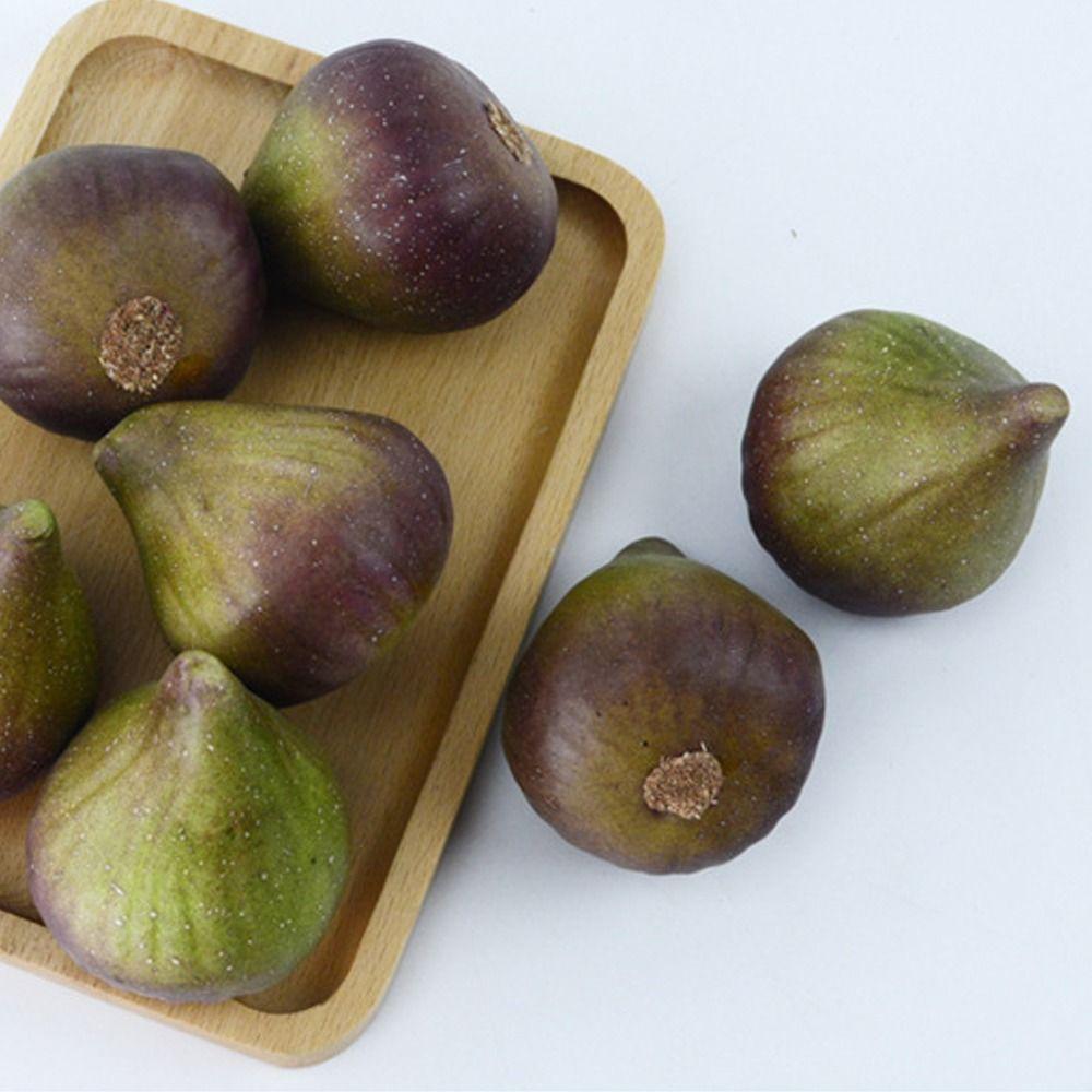 Handicrafts Simulation Fig Ornament Mini Fake Fruits Fruit Model Desk Decoration Accessories