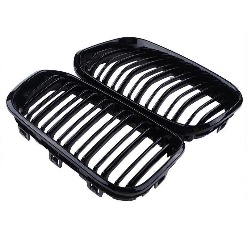 For BMW 1 Series F20 F21 2015- Facelift Front Hood Kidney Bumper Racing Grille Mesh Grill Car Replacement Accessories