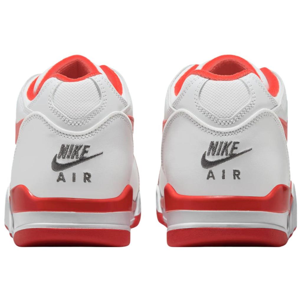 Nike Air Flight 89 Low Fashion Comfortable Non-Slip Wear-Resistant Low-Top Retro Basketball Shoes Men Sneaker White Red HJ4484-001