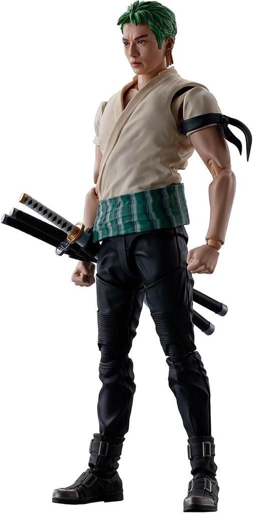 TAMASHII NATIONS S.H.Figuarts Roronoa Zoro (A Netflix Series: ONE PIECE) Approximately 145mm PVC & ABS Painted Movable Figure