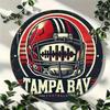 Винтажная жестяная металлическая табличка Tampa Bay Buccaneers Настенный декор Рустик Americana Гараж Мужская берлога Паб Бар 12x8