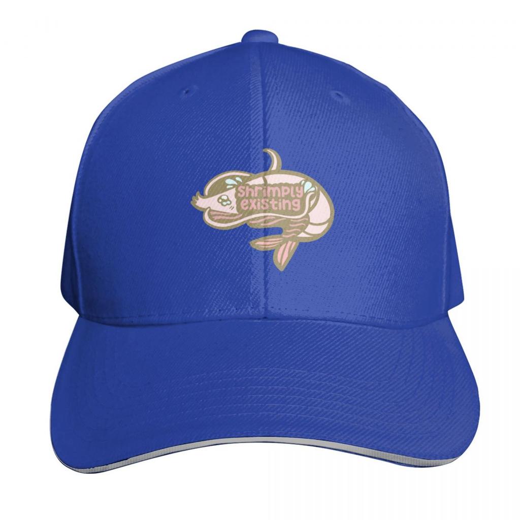 Shrimply Existing Baseball Cap Unique hats Military Tactical Cap Beach tactical cap Golf Wear Unisex Womens