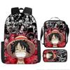 One Piece One Piece Школьная сумка Luffinica Морской король Школьная сумка для ученика Набор рюкзаков
