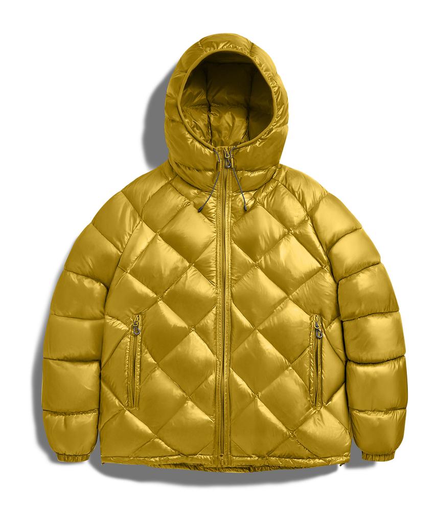 Fluke Big Oak Light Down Jacket Yellow Fpj224