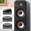 Алюминиевая подставка для динамиков Monosaudio Вес 200 кг для улучшения качества звука и гашения вибраций Совместима с 3M-лентой и винтами для домашнего AV и звука