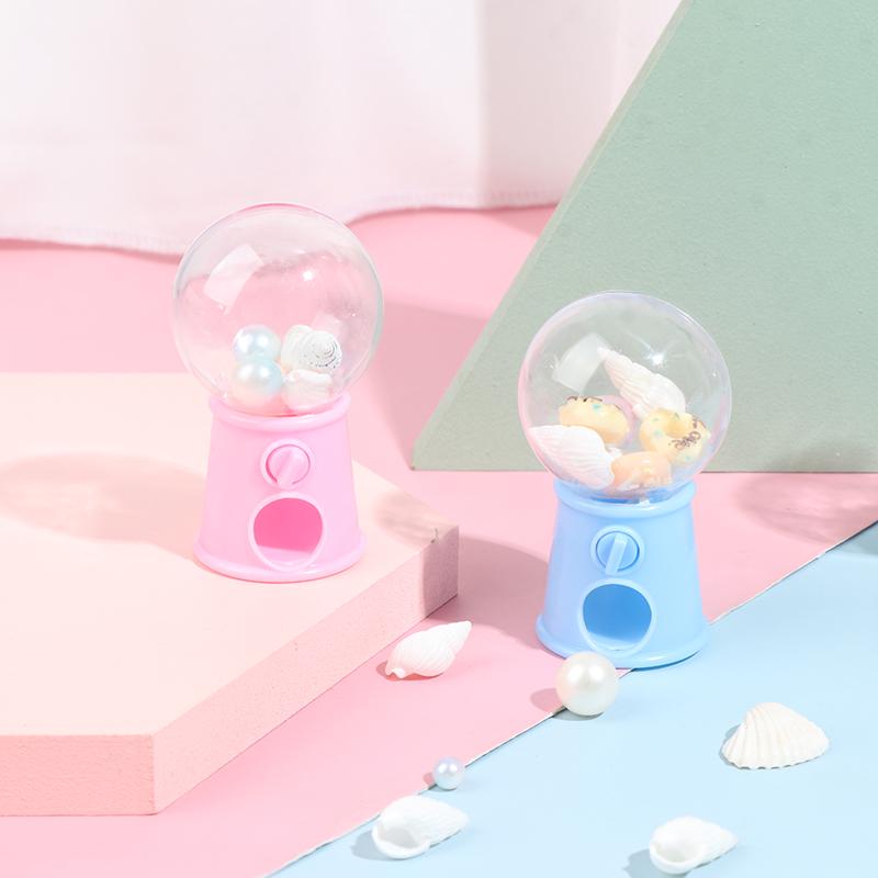 Mini Candy Machine Bubble Gumball Dispenser Coin Bank Kids Toy Chrismas Gifts