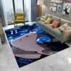 Синий замок Футбол Аниме Мультфильм Ковер Коврик для Дома Гостиная Спальня Диван Придверный коврик Декор,Ковер для игровой зоны ребенка Противоскользящий коврик для пола