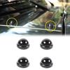 Car Front Hood Engine Screw Protection Cover Decorative Stickers Trim for Jeep Wrangler JK 2007-2017 2/4-Door Exterior