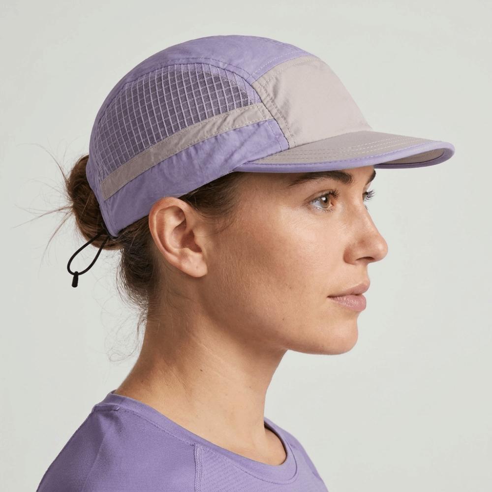 Color-Blocked Quick-drying Baseball Cap Soft Brim Mesh Running Caps Daily Wear