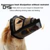 Breathable Mesh Dog Muzzle Anti Bark Pet Mouth Cover Prevent Biting Chewing Dog Training Muzzle for Walking Grooming