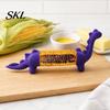 Eco-friendly Corn Forks Dinosaur Holders, Durable 3D Printing Lightweight Sturdy Prongs, Fun Holders Fork, for Hot BBQ Party Dining Table Accessories