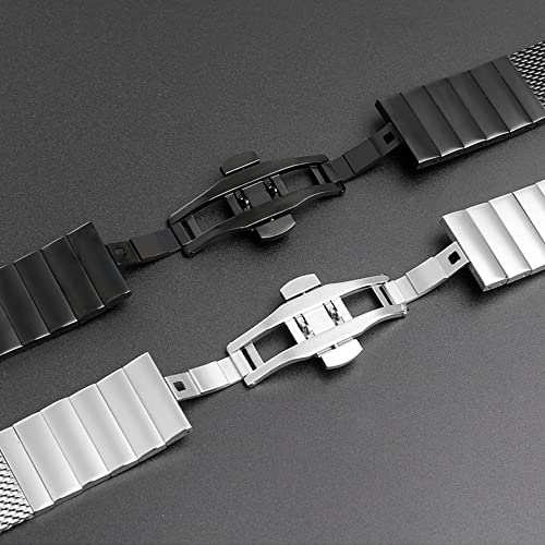 ZHUOLEI Сменный ремешок для часов для Swatch, 19 мм, 20 мм, 21 мм, Миланский сетчатый браслет из нержавеющей стали