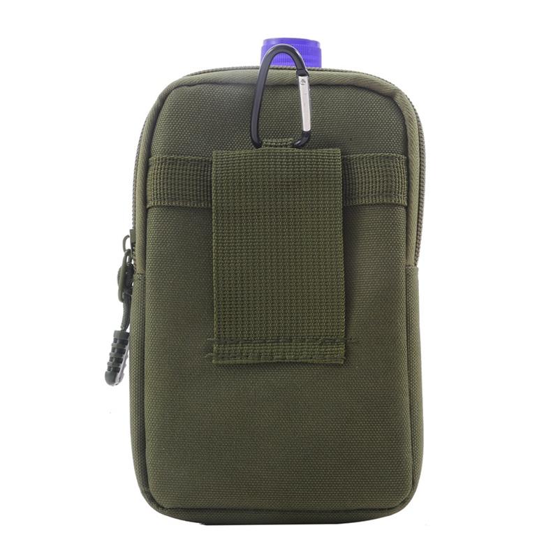 Vertical Single/Double-Layer Mountaineering Buckle Waterproof Belt Waist Bag Outdoor Running Mobile Phone Bag For Men