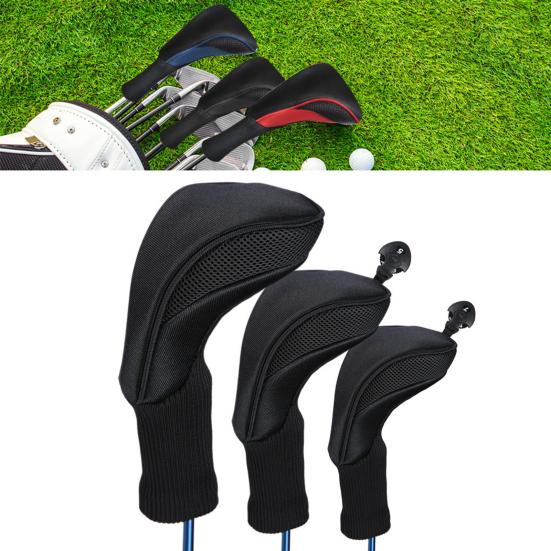 3 шт. Чехол для клюшки для гольфа, сетчатый чехол для клюшки для гольфа со сменными элементами